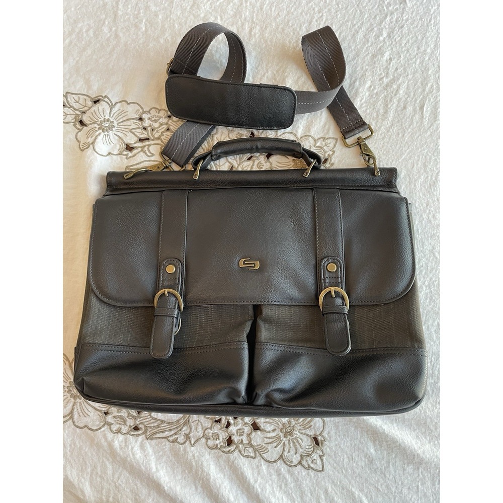 Solo New York Bradford Executive Collection 15.6" Laptop Briefcase Ret. $199.99